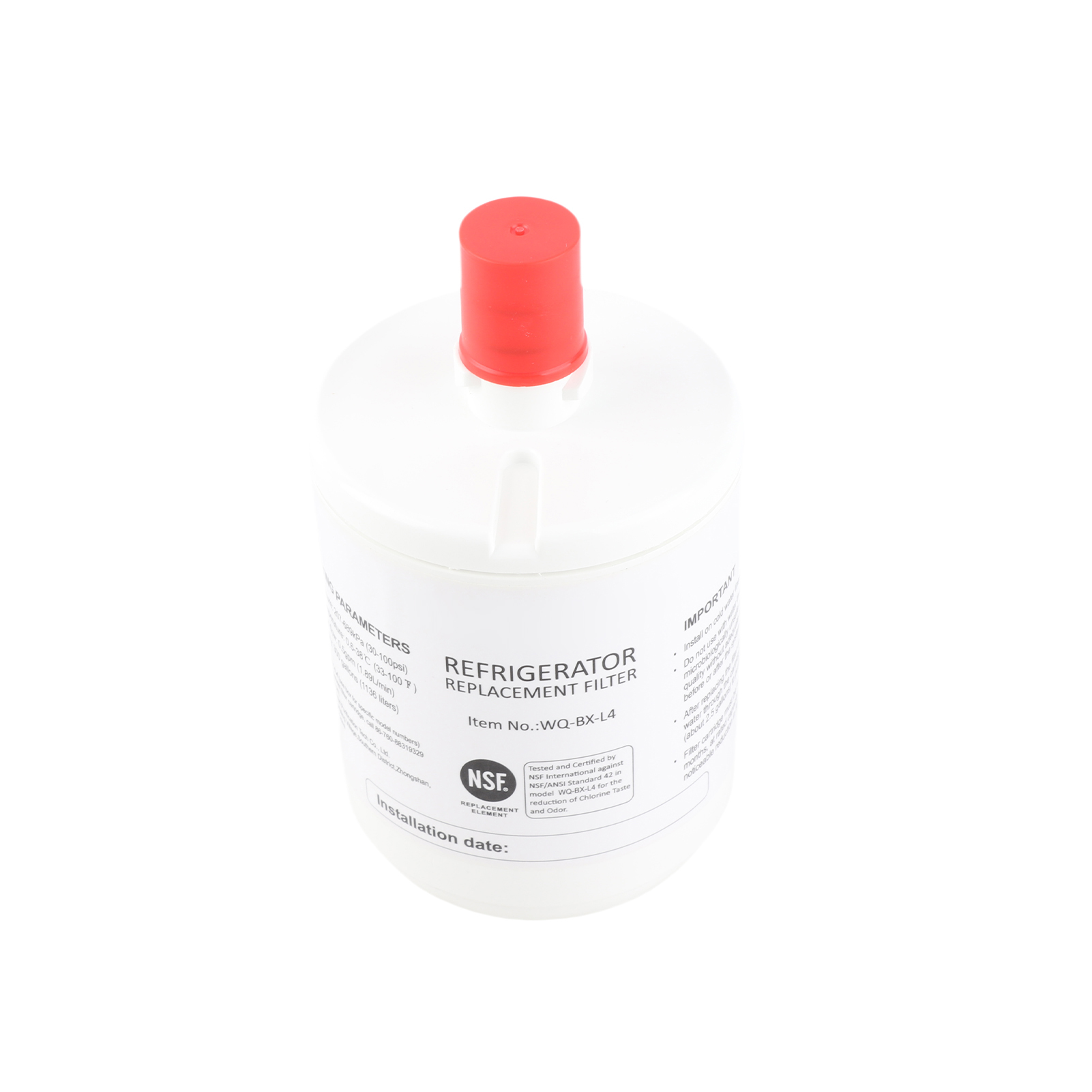 Waterqueen Kühlschrank-ersatzfilter, Kompatibler Kühlschrank-wasserfilter Als Ersatz Für Lg Lt500p/5231ja2002a/gen11042f-08 Und Kenmore 46-9890/9890/adq7291