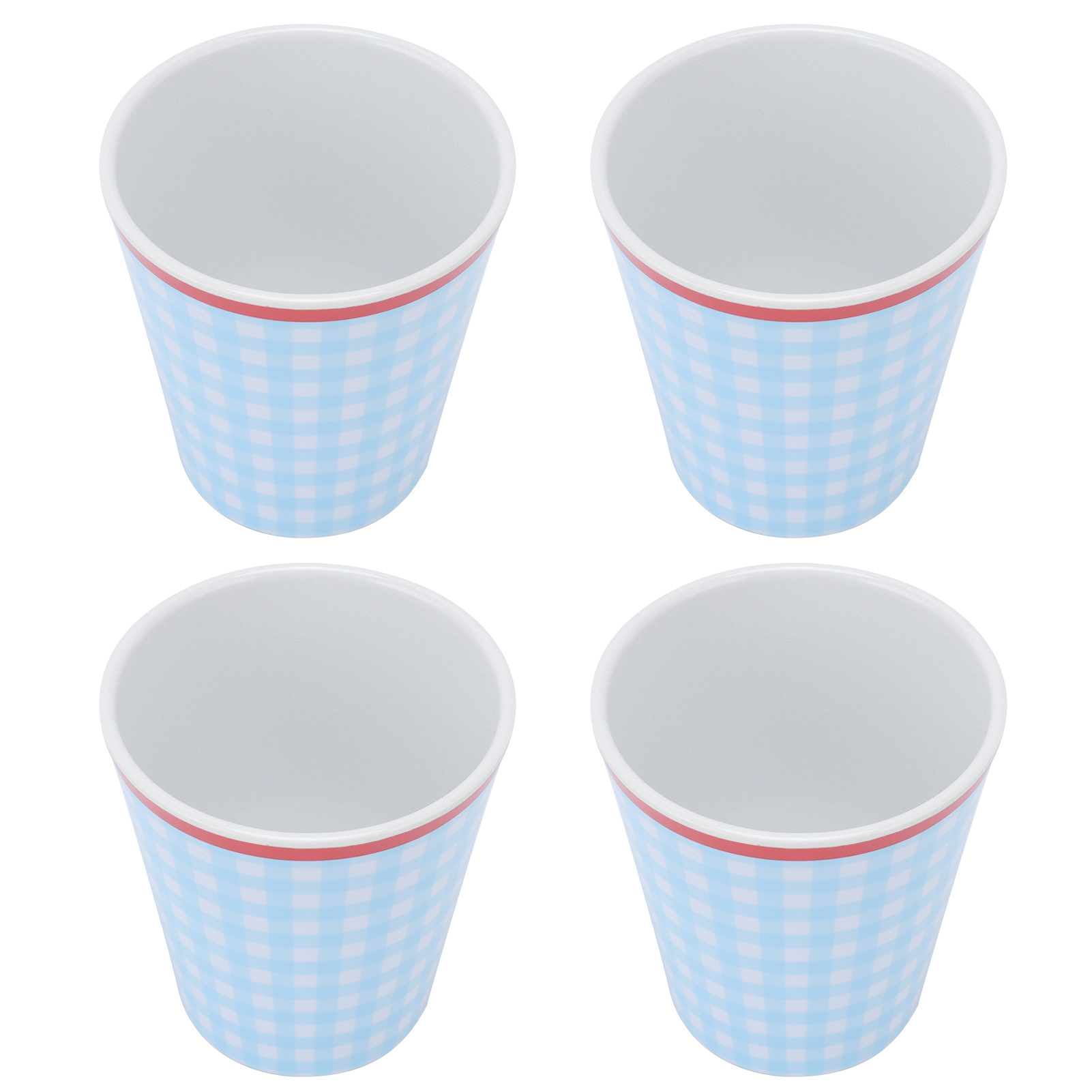 4er-set Wasserbecher Aus Porzellanimitat, Originelle Getränkebecher Für Zuhause, Schule Und Restaurant