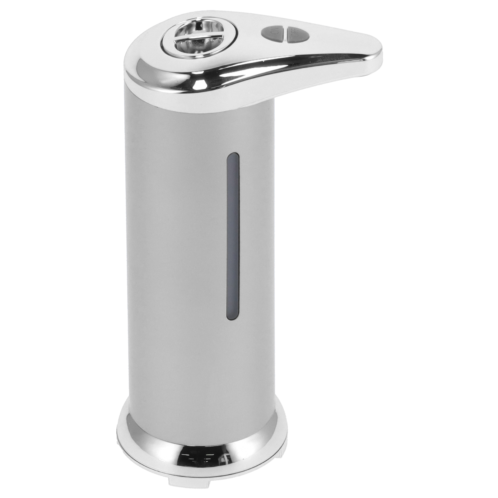 250-ml-seifenspender, Berührungsloser Infrarotsensor, Automatischer Flüssigseifenspender Für Badezimmer, Silber