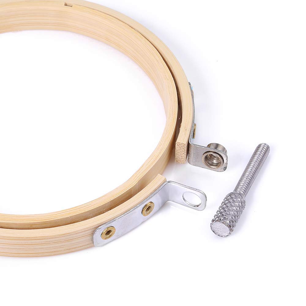 Runder, Leichter Stickrahmen Aus Bambus, Klein, Für Kreuzstich, Geeignet Für Diy-handarbeiten