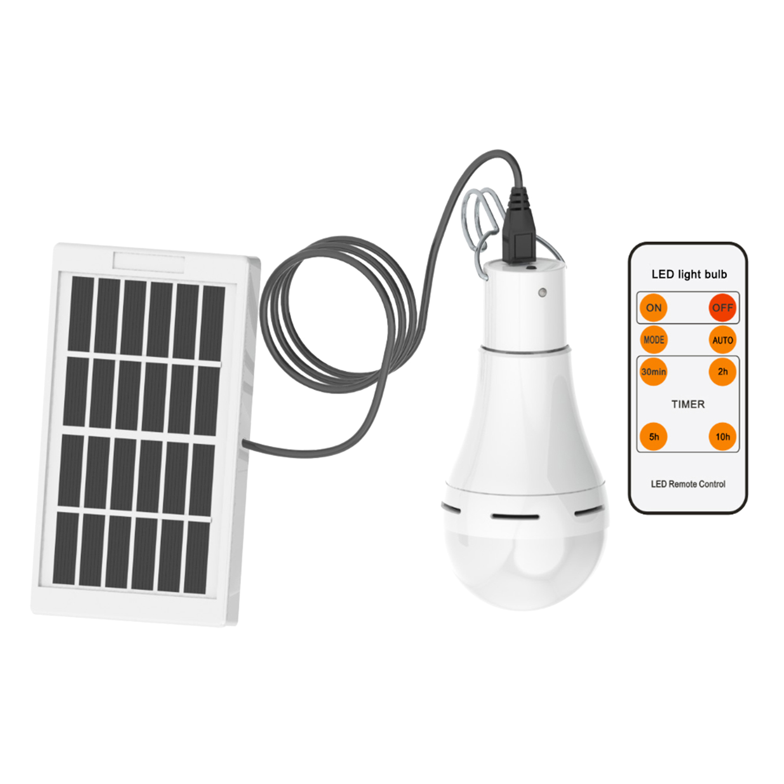 7-w-solar-led-lampen Mit Fernbedienung Und Automatischer Lichtsteuerung, 5 Beleuchtungsfunktionen, Timer-funktion, 6000–6500 K Weißes Licht, Wiederaufladbare Notbeleuchtung Für Den Außenbereich, Ideal