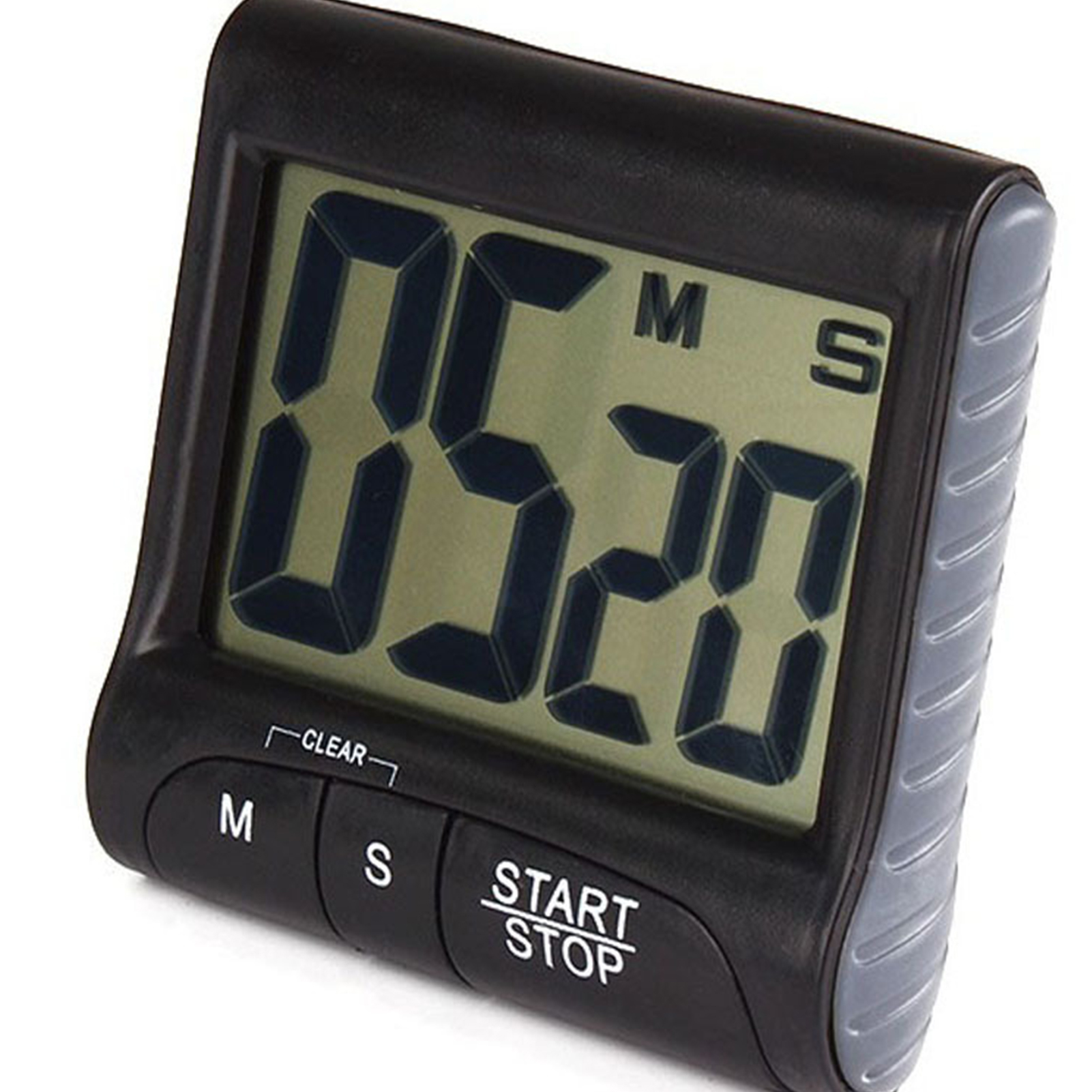 Digitaler Küchentimer Mit Starkem Magneten Auf Der Rückseite, Aufhängeöse, Lautem Alarm Und Großem Lcd-display Für Kochzeitmanagement, Training, Backen Und Eieruhr