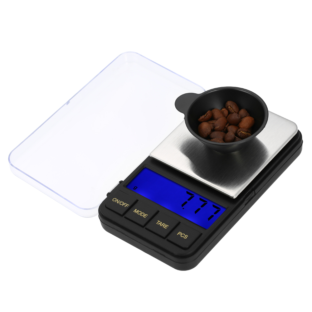 500 G/0,01 G Hochpräzise Taschenwaage, Genaue Schmuckwaage, Küchenwaage, Mini-lebensmittelwaage, Elektrische Küchenwaage, Backwaage