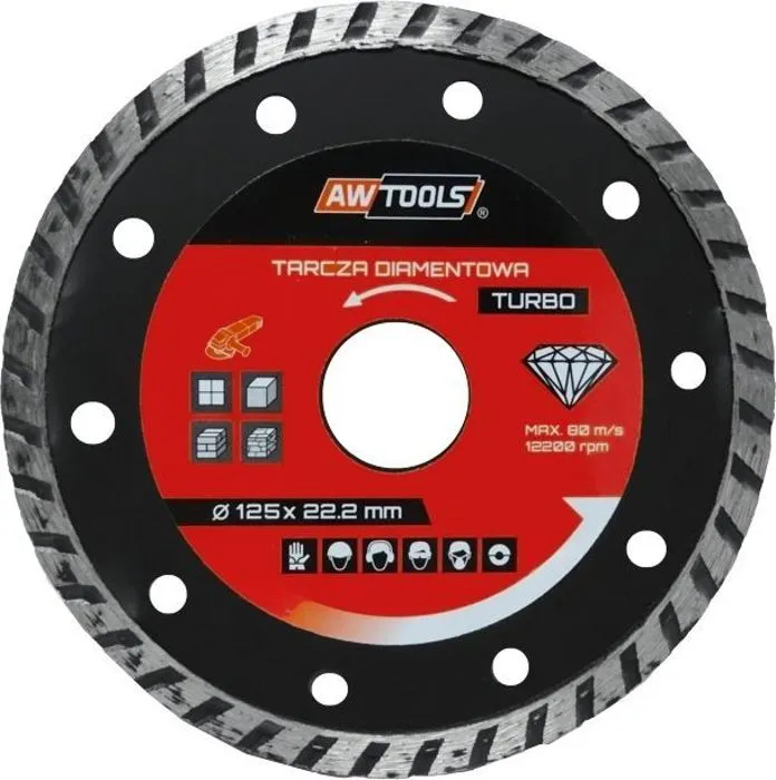 Trennscheibe Awtools Turbo 125 Mm 13300 U/min