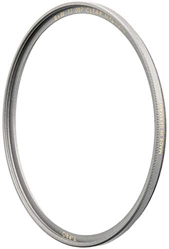 B+w 007 Filter De Schutz, Klarer Filter (77 Mm, T-pro, Titanium Finish, Mrc Nano, 16x Beschichtet, Superfine, Premium)