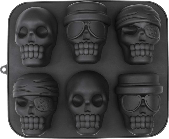 Halloween-totenkopf-kuchenform – Silikon-kuchenform Für Halloween-dekorationen