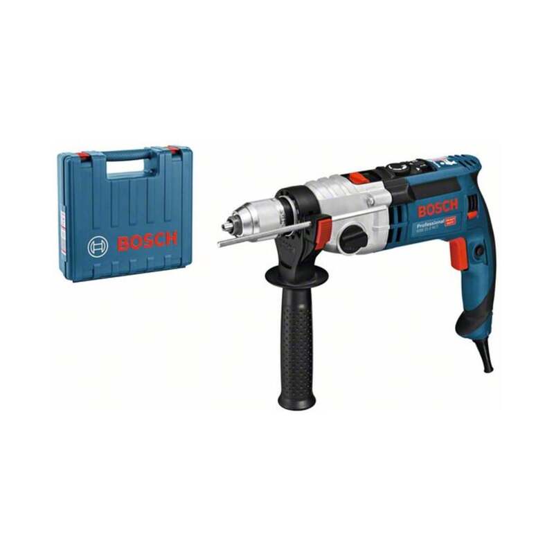[neuwertig] B-ware Bosch Schlagbohrmaschine Gsb 21-2 Rct Hammerbohrer 1300w Bohrhammer Blau 695w
