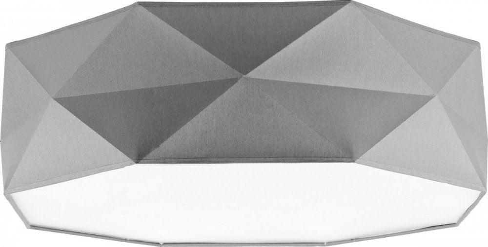 Candellux Moderne Deckenleuchte Grau 52x52 Cm