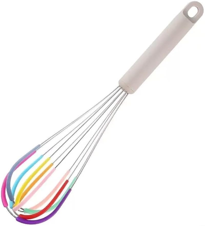 Fouet Robuste De 30 Cm En Acier Inoxydable (a)