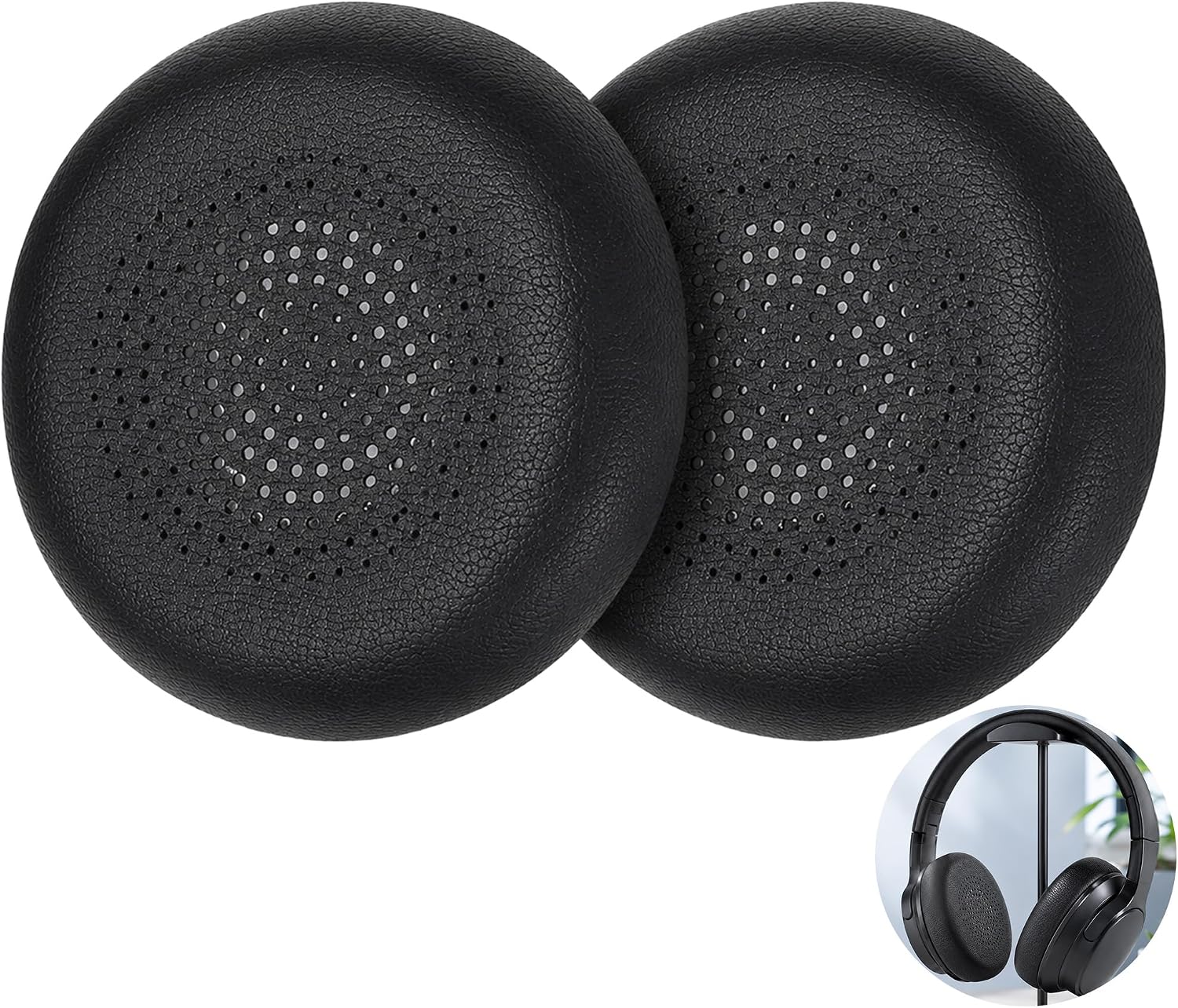 Coussinets En Mousse Compatibles Avec Jabra Evolve2 30 Se Ms Uc, Lot De 2