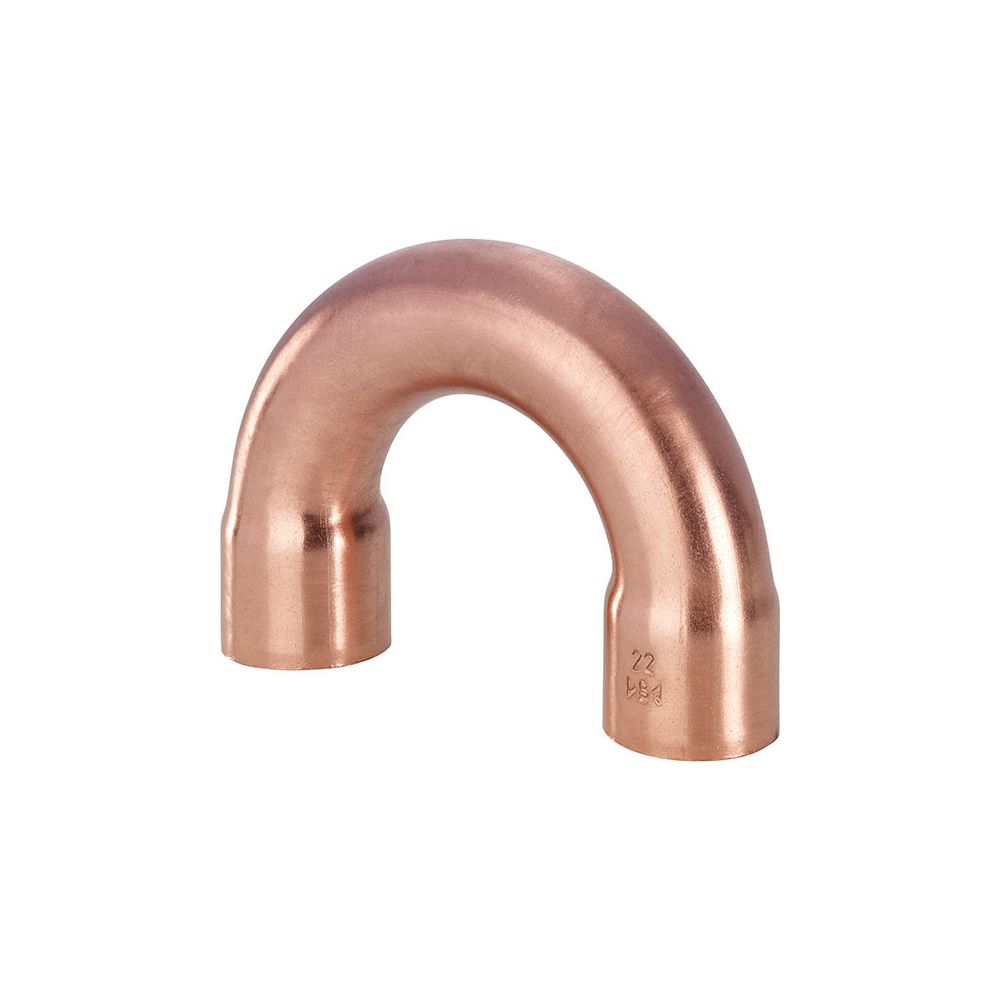 Ibp Conex Bänninger Doppelbogen 180 Grad Serie 5000, Modell 5060, 22mm, Kupfer