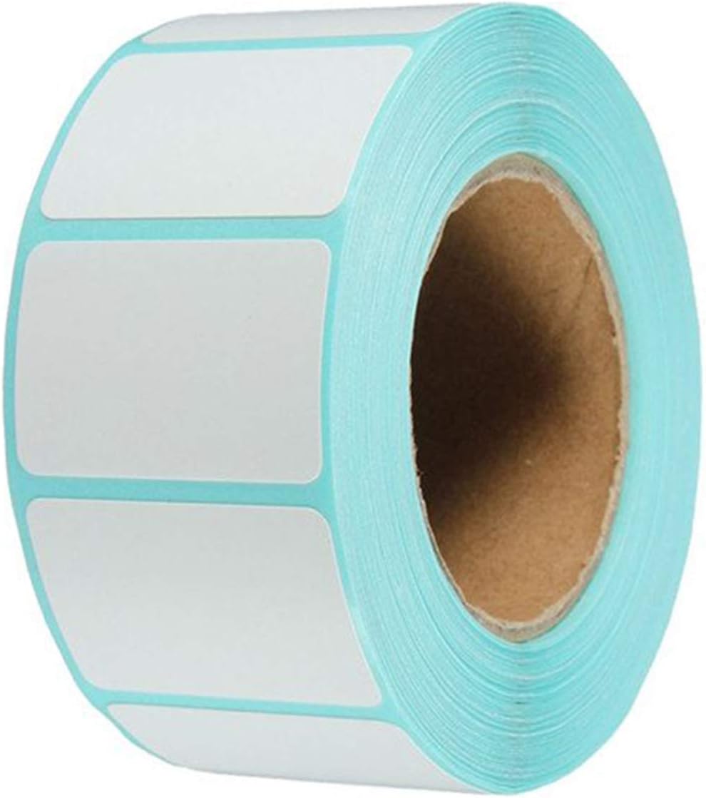Packung Mit 800 Weißen, Selbstklebenden Etiketten, 60 Mm X 30 Mm, Für Gefriergläser Für Drucker Geeignet