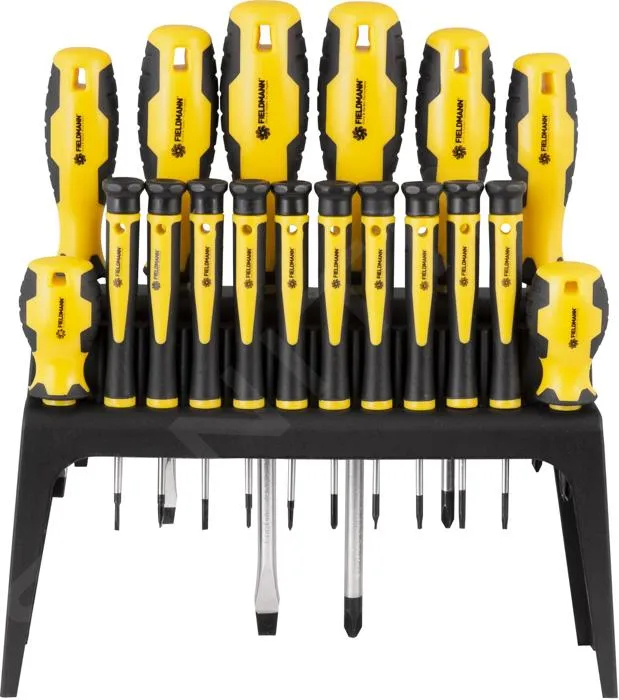 Schraubendrehersatz Fieldmann Fds 5008-18r Wandhalter Ergonomisch