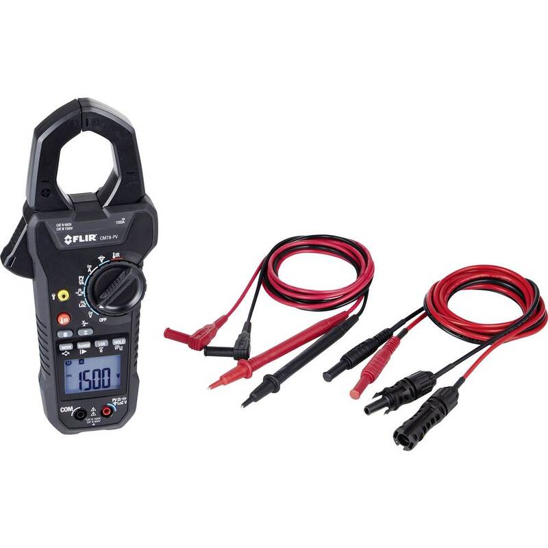 [gebraucht] B-ware Solar Clamp Meter,1500 V,plastic/metal