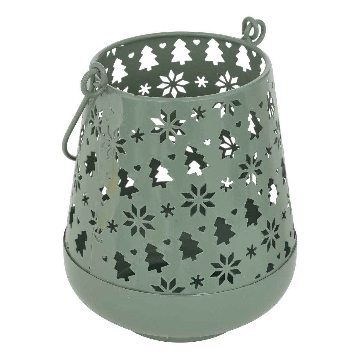 Php Scandi-laterne H14cm - Grün