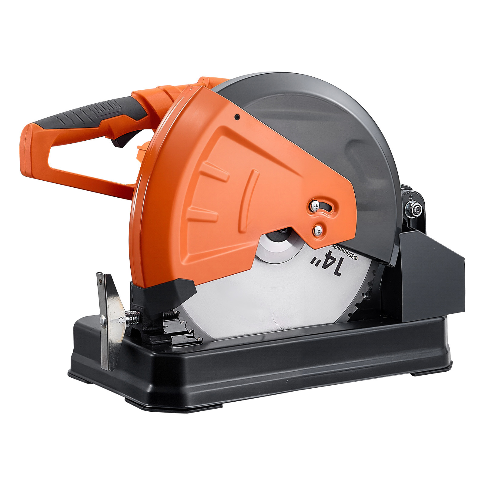 Mophorn Metalltrennsäge Kappsäge 355 Mm Mit 2800-w-motor, Gehrungsschnitte Von -45° Bis 45°, Geeignet Für Metallbearbeitung, Trockenschnitt, Ausgestattet Mit Klingenschutz Und Späneauffangbehälter