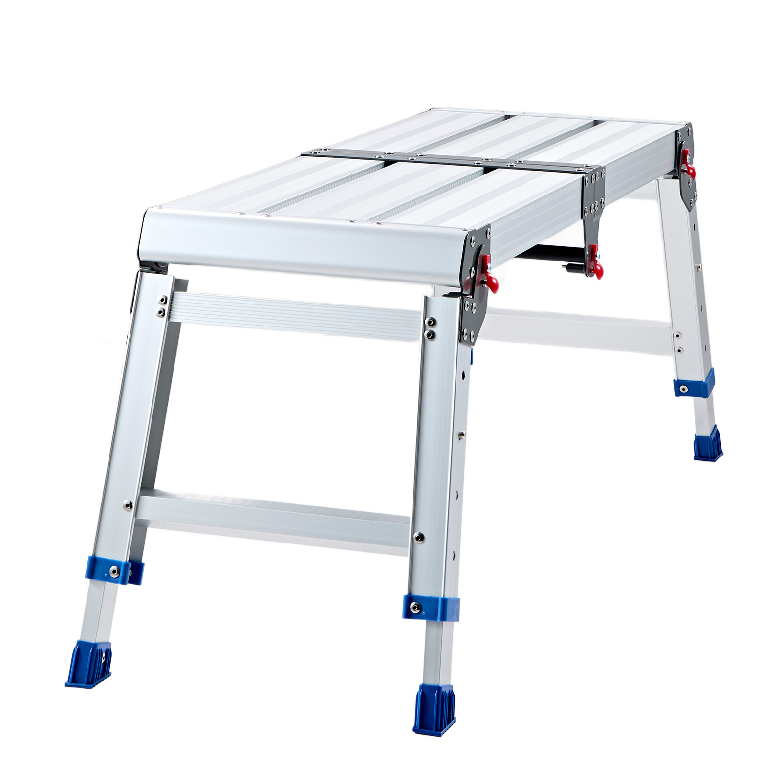 Mophorn Klappbare Arbeitsplattform 851x305mm, Höhenverstellbare Alu-bühne Mit 226,8kg Tragkraft, 360-508mm Arbeitshöhe, Sicherheitsverriegelung Und Tragbarkeit Für Haushalt Und Werkstatt