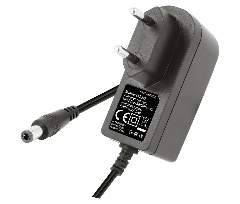 Lithium-batterie-ladegerät 8.4vdc 1200mah Car347
