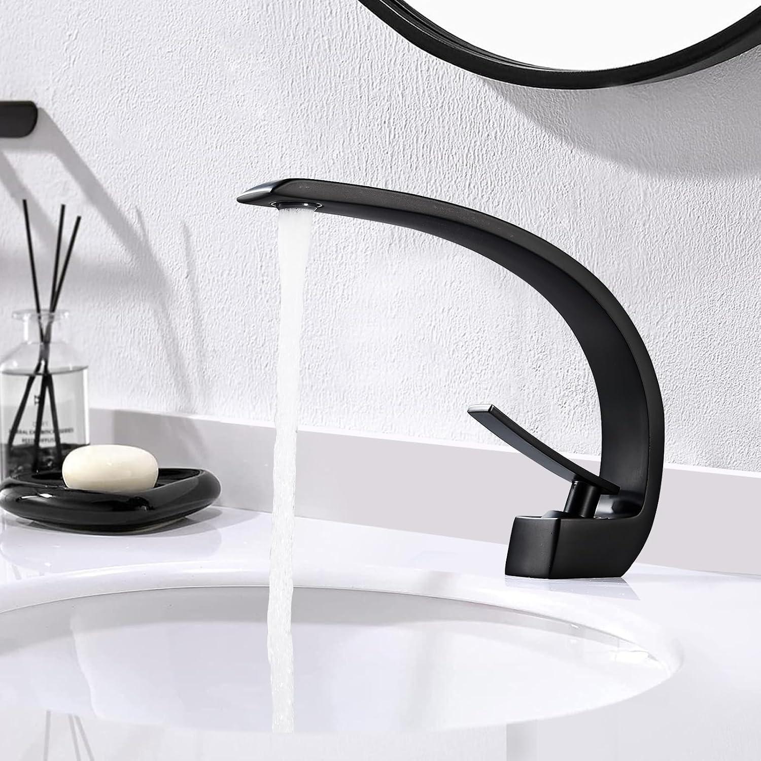 Verdickter Waschtischhahn, Minimalistisches Design, Wasserfest Und Einfach Zu Installieren – Ideal Für Ein Modernes Badezimmer