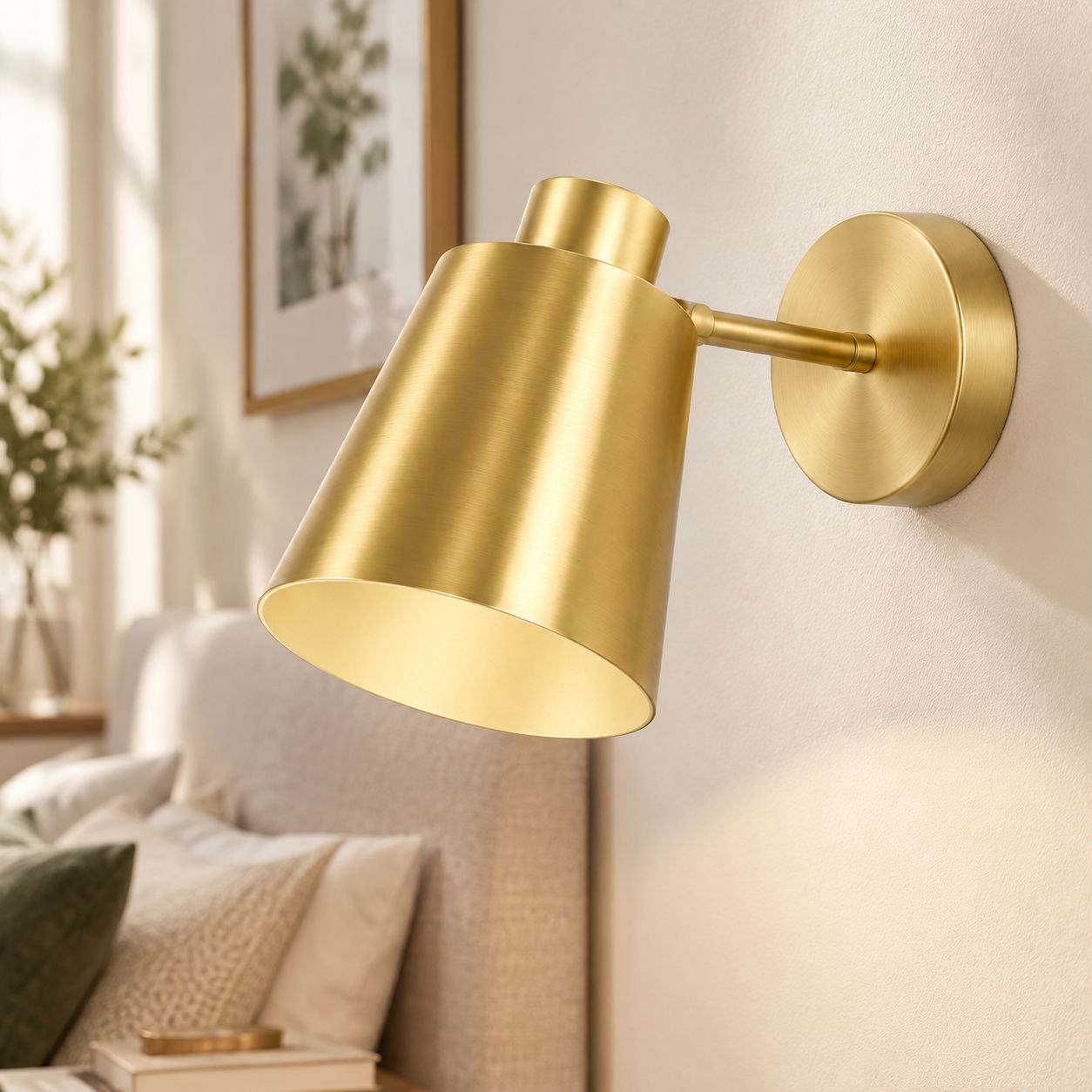 Wandaufbauleuchte, 12,7 Cm, Ohne Leuchtmittel, Dekorative Leuchte Für Schlafzimmer, Wohnzimmer Und Akzentwand