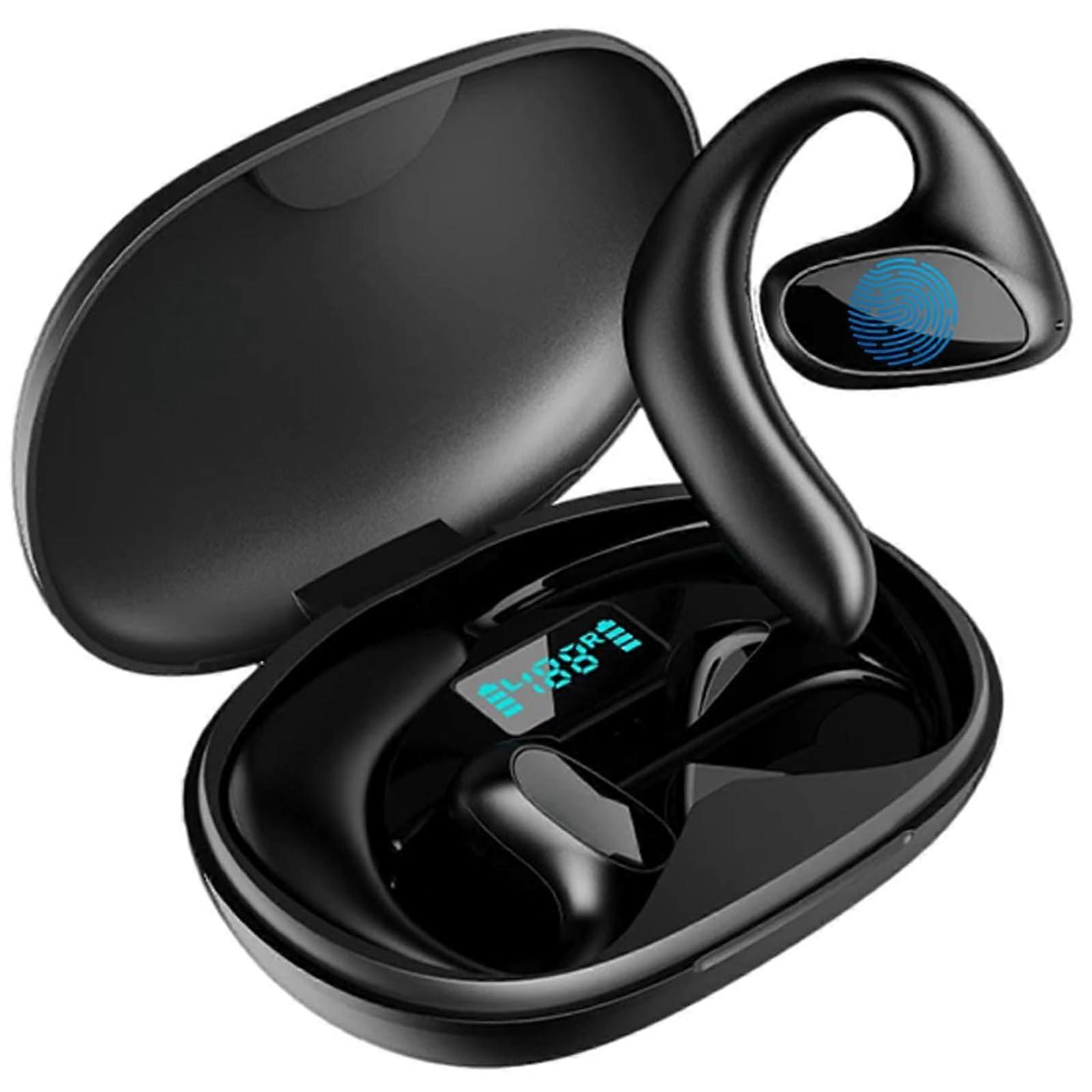 Talkbuds Translator, Qinux Talkbuds, Spracherkennung Mit Bluetooth Und App (schwarz)