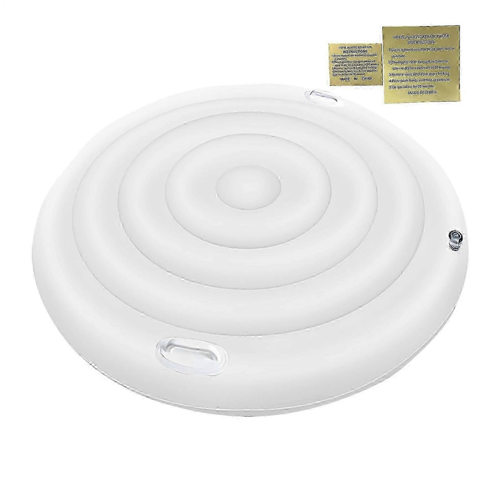 Aufblasbare Whirlpoolabdeckung, 160 Cm Durchmesser, Rund, Isoliert, Faltbar, Ersatzabdeckung