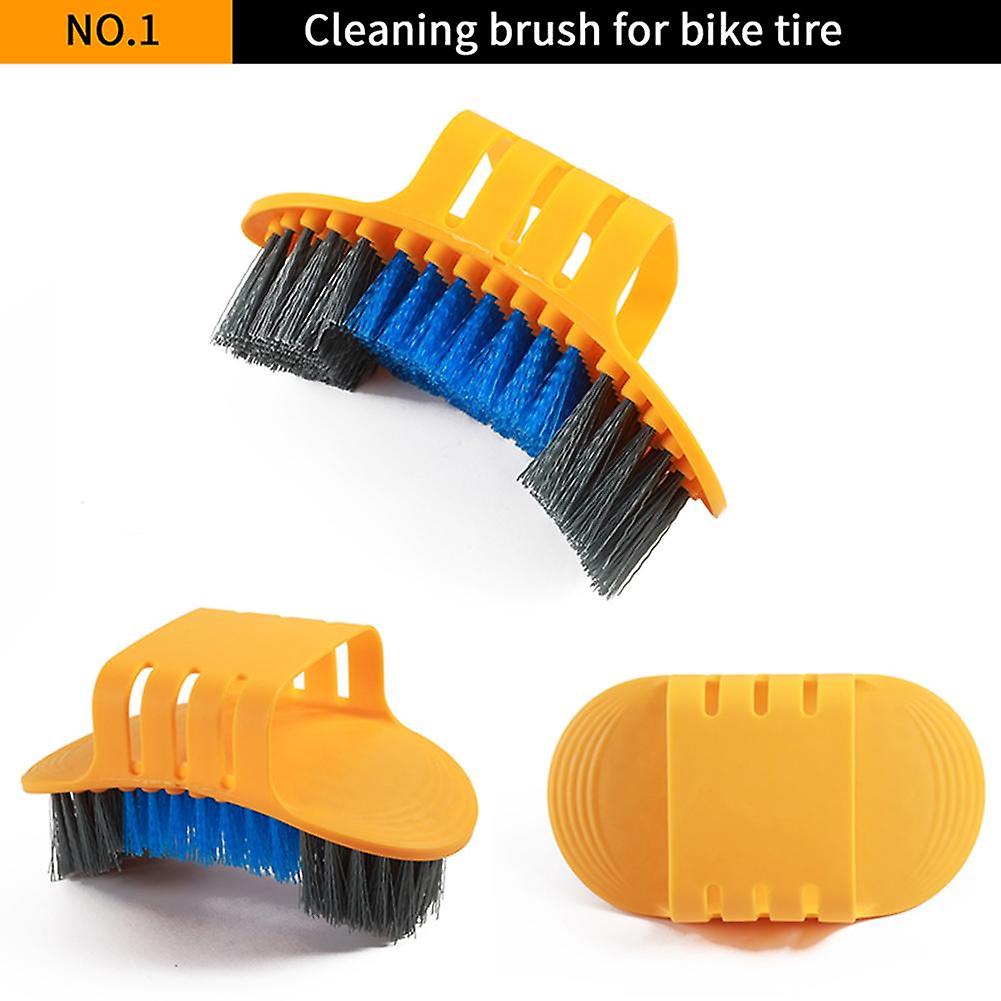Fahrradreinigungsbürste, Mountainbike- Und Rennrad-reinigungsset, Reparaturwerkzeug, 8-teiliges Fahrradteile-set