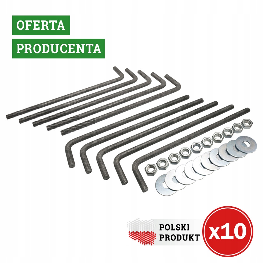 Dübel Für L-förmige Wandplatten, Schwarz, 12x450 - 10 Stück (packung)