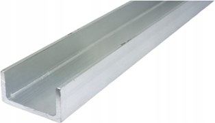 Aluminiumprofil 25x25x2 Länge 1000mm (100cm)