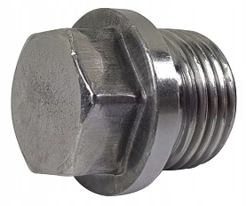 Gewindestopfen Mit Kragen M14x1,5 Teil Din 910