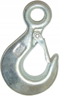 Haken Mit Öse Und Sicherheitsverschluss 1,6 T Din 689