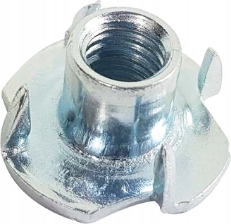 Klauenmutter M6x9 An 90, 10 Stück