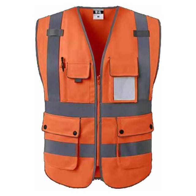 Gilets de sécurité / gilet de travail / gilet de sécurité Poches et zip frontal