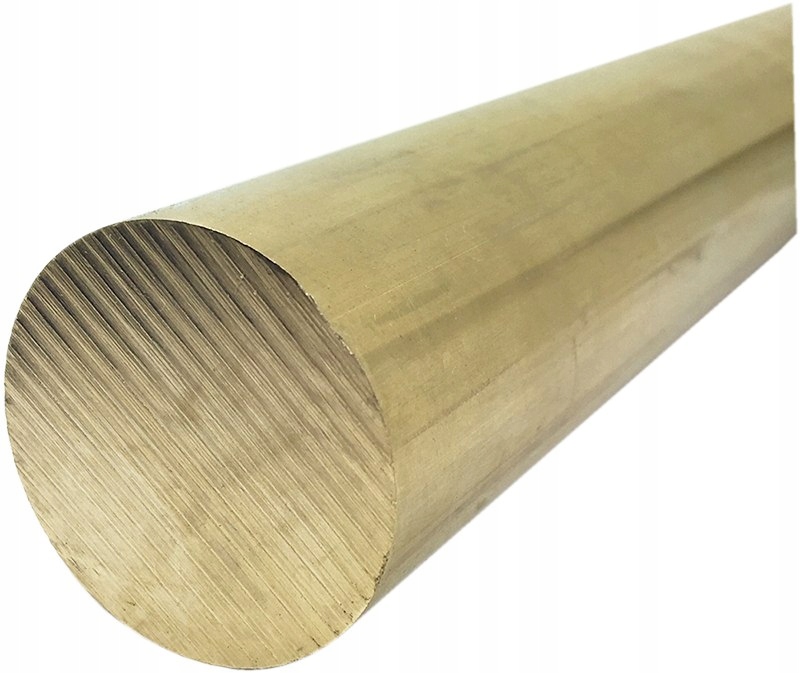 Messing-rollenstange, Durchmesser 15, Länge 1000 Mm (100 Cm)
