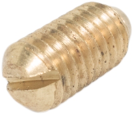 Gewindestift Ohne Kopf, Messing, M5x8, Din 553, 5 Stück