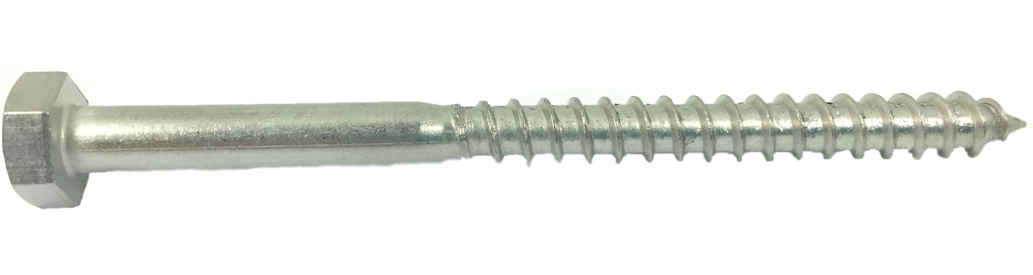 Edelstahl-holzschraube 6x50 Din 571, 10 Stück