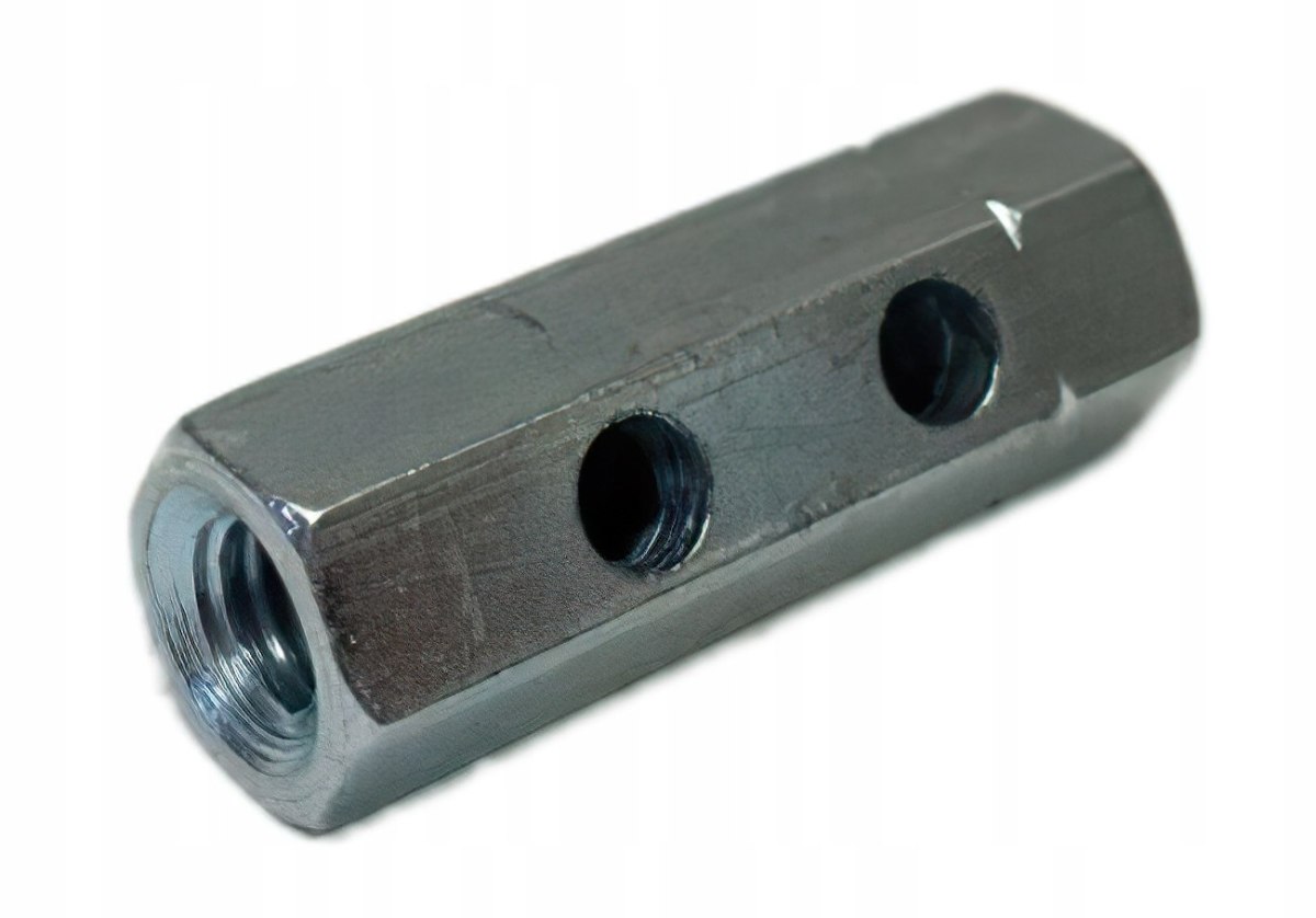 Sechskant-spannmutter M10 Galvanisiert Din 1479 25 Stück.