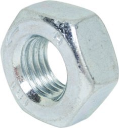 Linksgewindemuttern M8, Verzinkt, Festigkeitsklasse 8.8, Din 934, 250 Stück