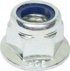 Selbstsichernde Mutter M10 Din6926 Galvanisiert 200 Stück.