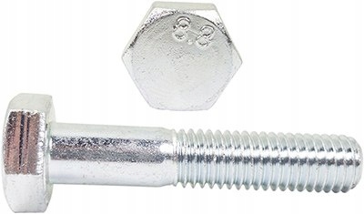 M12x45 Sechskantschrauben 8.8 Verzinkt Din 931 100 Stück.
