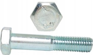 M24x180 Sechskantschrauben 8.8 Verzinkt Din 931 10 Stück.