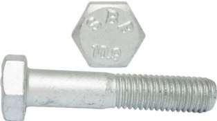 M14x90 Sechskantschrauben, Verzinkt, Lamellenverzinkt, Din 931, 50 Stück.