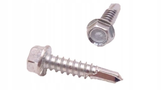 Selbstbohrende Schraube, Sechskantkopf, 4,8x19, 500 Stück.