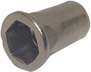 Nietmuttern Für Zylindrische Bolzen M5x14,5 An313 A2, 5 Stück
