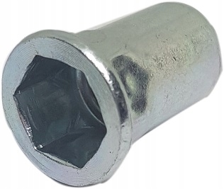Nietmuttern Für Zylindrischen Kragen M5x14,5 An313 Oc, 5 Stück