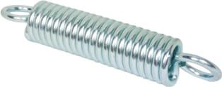 Zugfeder 1x8x35 Verzinkt