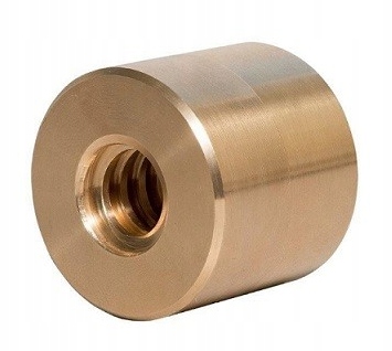 Trapezförmiger Nuss Tr. 22x5 Links Braun