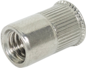 Konische Kragennietmutter M6x16 An318 A2 5 Stück.