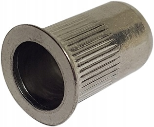 Kegelnietmuttern M5x13,5 An318 A2, 5 Stück