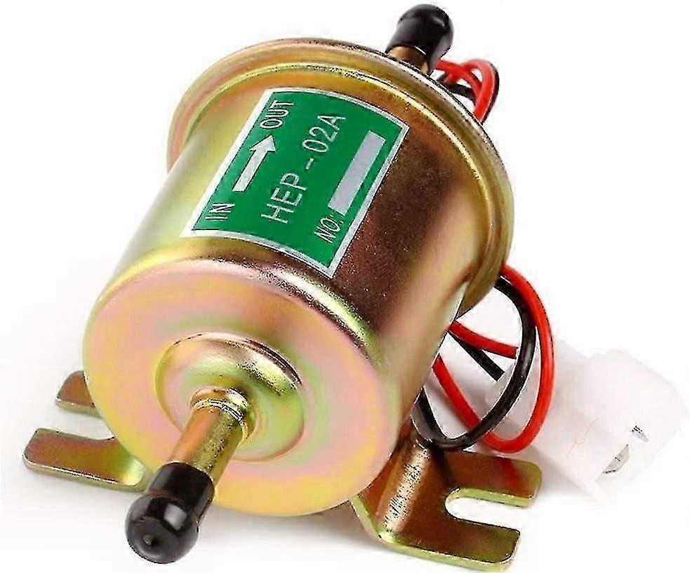 Inline-branslepump 12v Elektrischer Antrieb Universal-lågtrycks-bensin-diesel-brainslepump 2,5-4psi Hep-02a